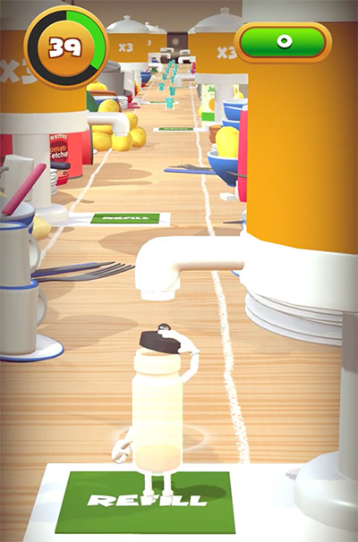 CPF  | Runner | Gesture Tracking Installation