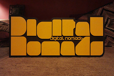 Digital Nomads | Laser Cut